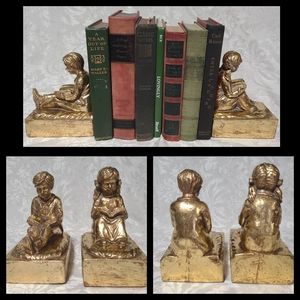 Beautiful VTG Bookends